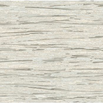   Tört fehér-zöld színű vízszintes csíkos mintás Vlies-vinyl tapéta, Maison Luxe 17716