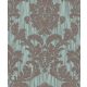 Zöld-bronz színű barokk mintás Vlies-vinyl tapéta, Maison Luxe 17721