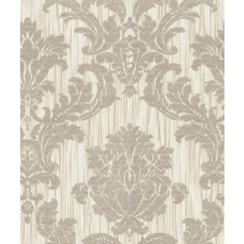   Bézs színű barokk mintás Vlies-vinyl tapéta, Maison Luxe 17723