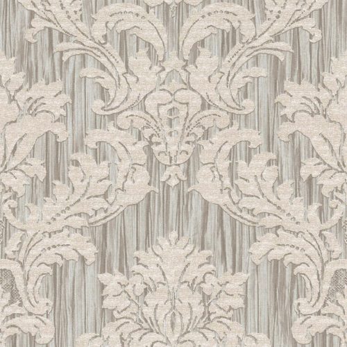 Bézs színű barokk mintás Vlies-vinyl tapéta, Maison Luxe 17727