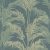 Kék-zöld színű levélmintás Vlies-vinyl tapéta, Maison Luxe 17731