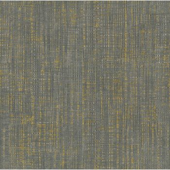   Sötétszürke-arany színű textilhatású Vlies-vinyl tapéta, Maison Luxe 17742