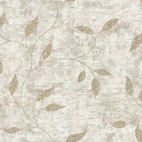 Bézs színű növénymintás Vlies-vinyl tapéta, Maison Luxe 17745