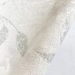 Tört fehér-ezüst színű növénymintás Vlies-vinyl tapéta, Maison Luxe 17749