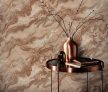 Terrakotta színű márványmintás Vlies-vinyl tapéta, Erismann Elle Decoration 4, 10447-13