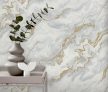 Szürke-arany színű márványmintás Vlies-vinyl tapéta, Erismann Elle Decoration 4, 10447-31