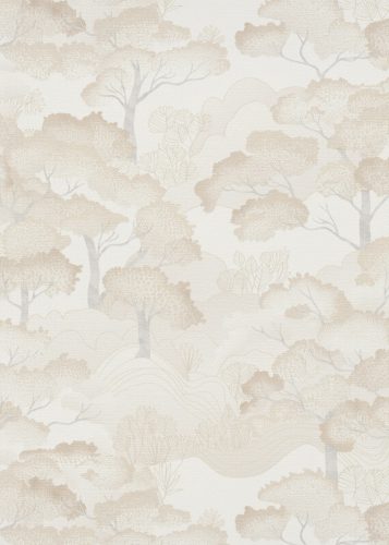 Bézs-krém színű famintás Vlies-vinyl tapéta, Erismann Elle Decoration 4, 10448-14