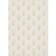 Bézs-krém színű legyezőmintás Vlies-vinyl tapéta, Erismann Elle Decoration 4, 10451-14