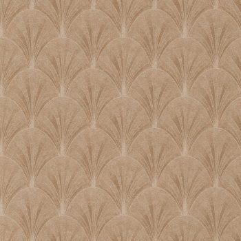   Barna színű legyezőmintás Vlies-vinyl tapéta, Erismann Elle Decoration 4, 10451-30
