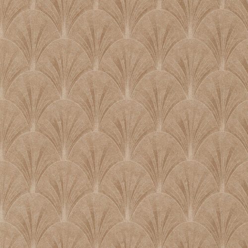 Barna színű legyezőmintás Vlies-vinyl tapéta, Erismann Elle Decoration 4, 10451-30
