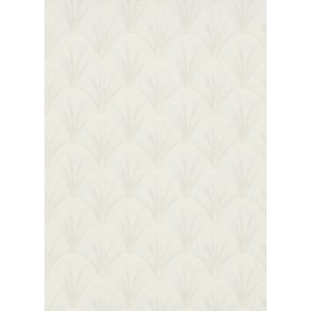   Tört fehér színű legyezőmintás Vlies-vinyl tapéta, Erismann Elle Decoration 4, 10451-31