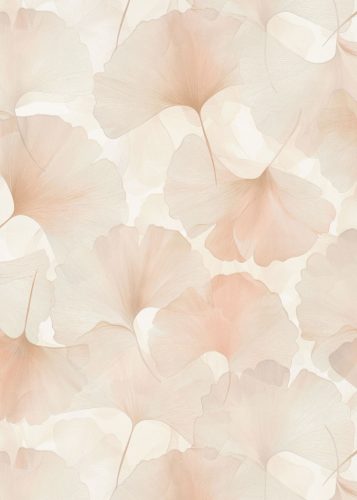Barack rózsaszín színű levélmintás Vlies-vinyl tapéta, Erismann Elysium 10470-05