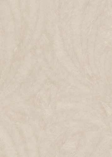 Bézs színű levélmintás Vlies-vinyl tapéta, Erismann Elysium 10476-02
