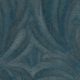 Türkiz-arany színű levélmintás Vlies-vinyl tapéta, Erismann Elysium 10476-19