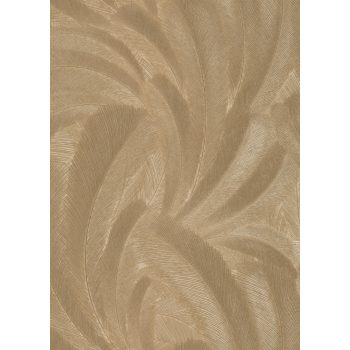   Barna színű levélmintás Vlies-vinyl tapéta, Erismann Elysium 10476-30