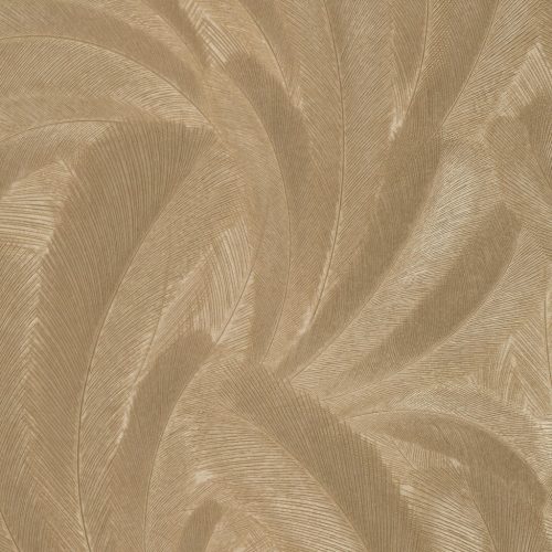 Barna színű levélmintás Vlies-vinyl tapéta, Erismann Elysium 10476-30