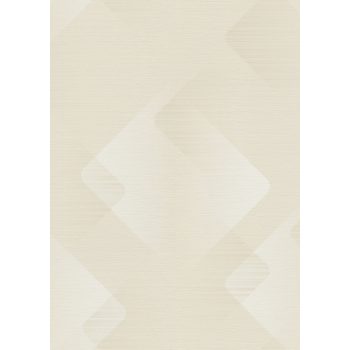   Bézs színű geometrikus mintás Vlies-vinyl tapéta, Erismann Elysium 10479-02