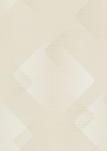 Bézs színű geometrikus mintás Vlies-vinyl tapéta, Erismann Elysium 10479-02