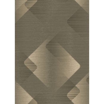   Barna színű geometrikus mintás Vlies-vinyl tapéta, Erismann Elysium 10479-15