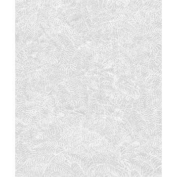   Világosszörke levélmintás Vlies tapéta, Botanique M49800