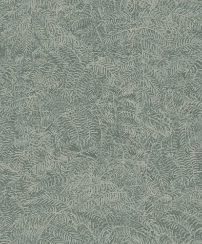 Zöld alapon arany levélmintás vlies tapéta, Botanique M49814