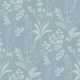 Kék növénymintás Vlies tapéta, Botanique M52804