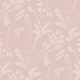 Rózsaszín növénymintás Vlies tapéta, Botanique M52813