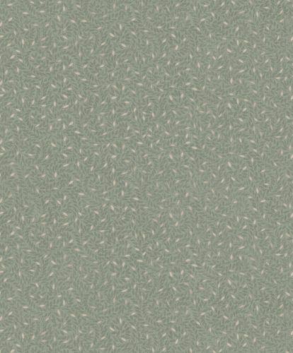 Sötétzöld alapon levélmintás Vlies tapéta, Botanique M67414