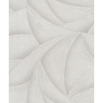   Ezüst szürke színű csillogó növényi mintás Vlies tapéta, Ritus 35501