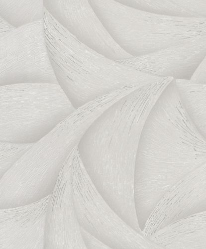 Ezüst szürke színű csillogó növényi mintás Vlies tapéta, Ritus 35501