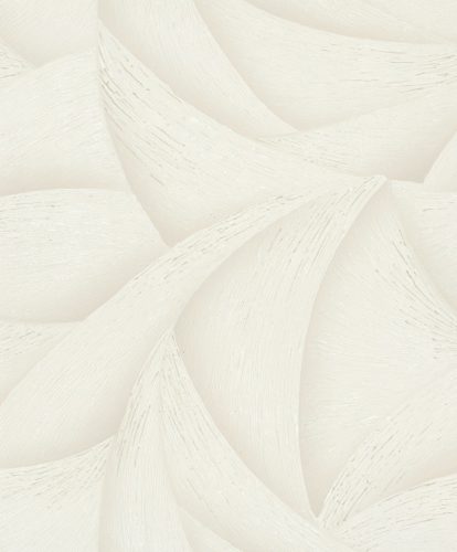 Bézs színű csillogó növényi mintás Vlies tapéta, Ritus 35502