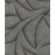 Sötétszürke színű csillogó növényi mintás Vlies tapéta, Ritus 35505