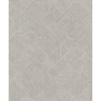   Szürkésbarna színű geometrikus mintás Vlies tapéta, Ritus 35510