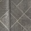 Szürkésbarna színű geomterikus mintás Vlies tapéta, Ritus 35511