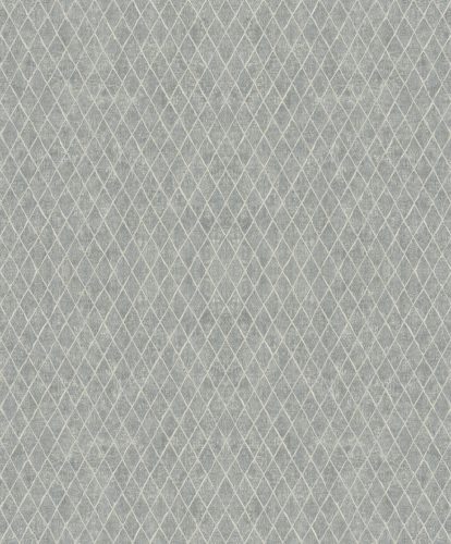 Ezüstszürke színű geometrikus mintás Vlies tapéta, Ritus 35538