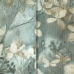 Zöld alapon bézs színű növényi mintás Vlies tapéta, Play of Light 10415-07