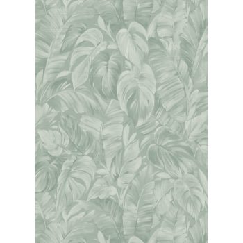   Zöld színű levélmintás Vlies tapéta, Play of Light 10416-07