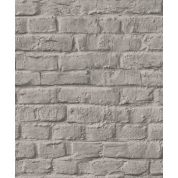   Szürke színű téglamintás Vlies tapéta, Loft Superior 1834168