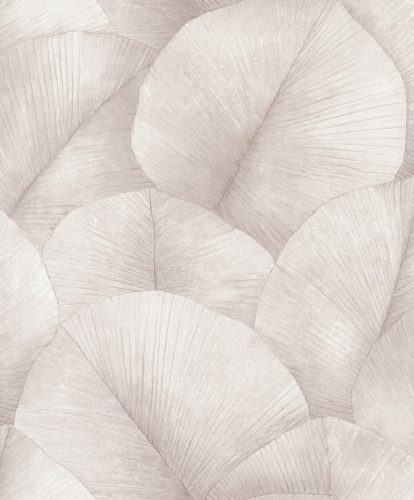 Barna színű levélmintás Vlies tapéta, Kumano 1834511