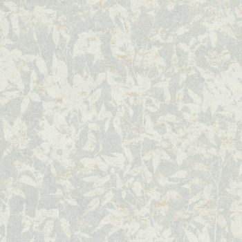 Szürke alapon levélmintás Vlies tapéta, Gentle 10435-10