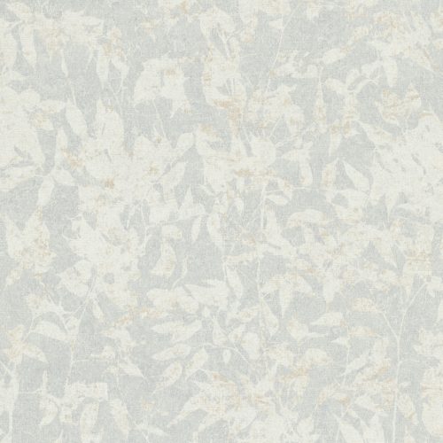 Szürke alapon levélmintás Vlies tapéta, Gentle 10435-10