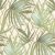Zöld színű levélmintás vlies-vinyl tapéta, Eldorado 15509