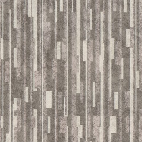 Barna színű geometrikus vlies-vinyl tapéta, Eldorado 15551
