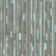 Türkiz színű geometrikus vlies-vinyl tapéta, Eldorado 15553
