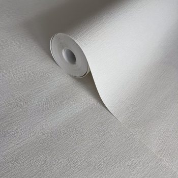   Világosszürke színű textilhatású Grandeco papír-habtapéta uni 2026 A48906